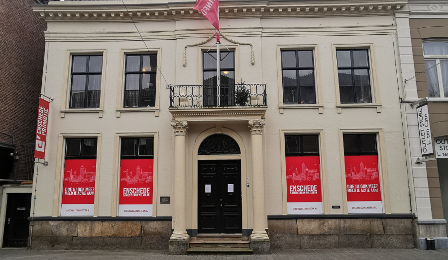 Enschede samen staan we sterk - ramen