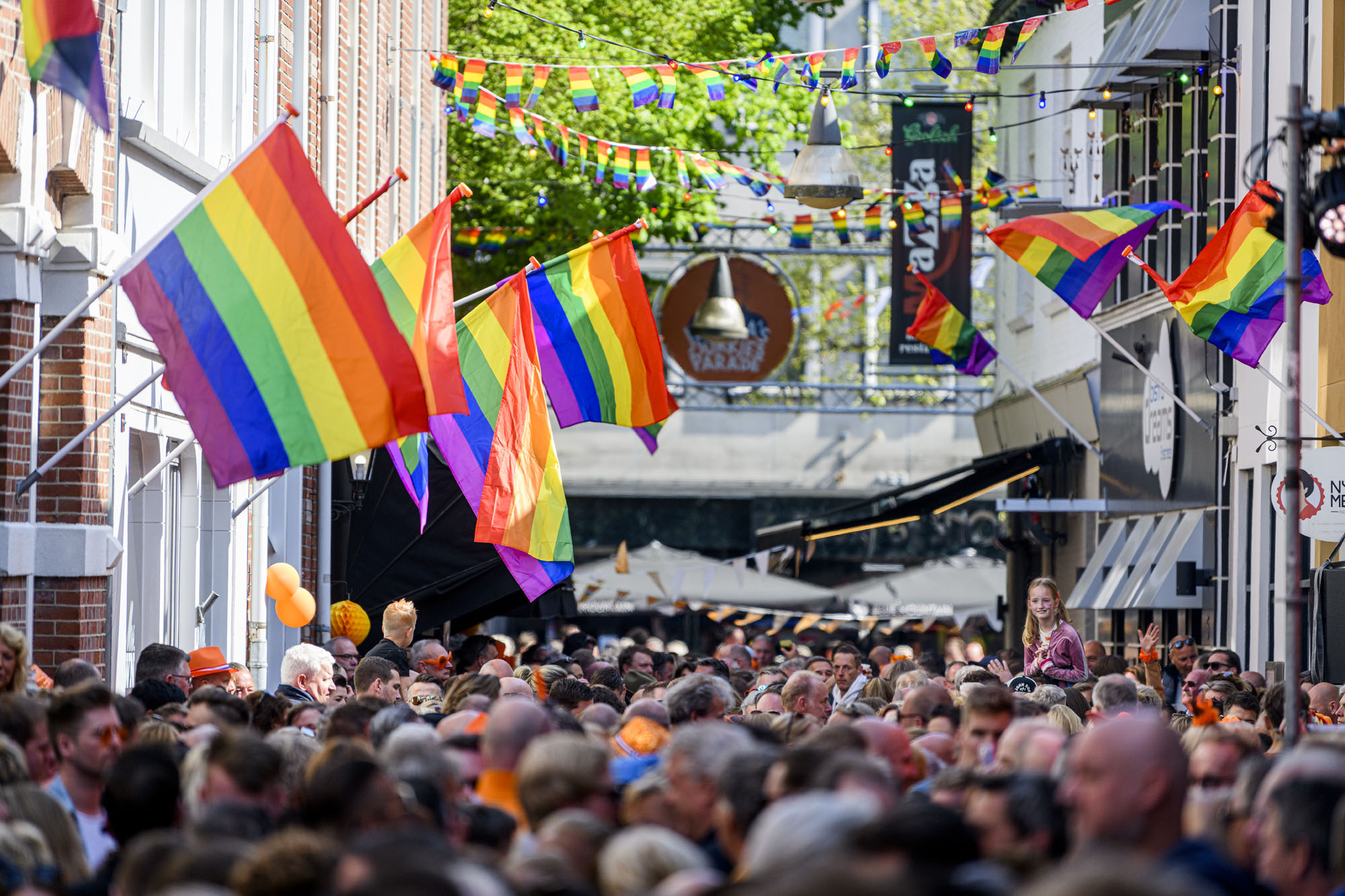 Koningsdag Enschede 2022 Walstraat