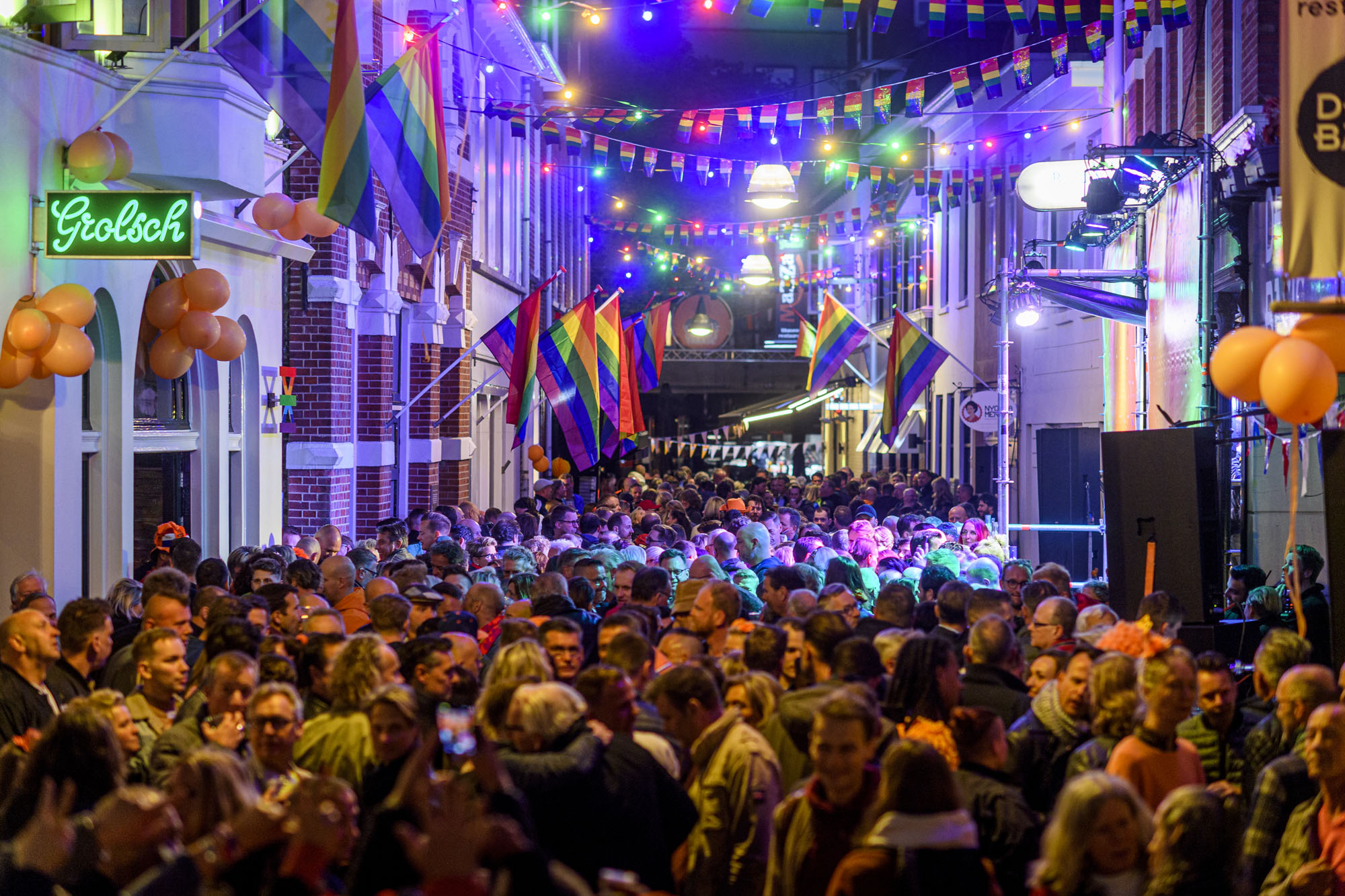 Koningsnacht-Koningsfestival Enschede Walstraat